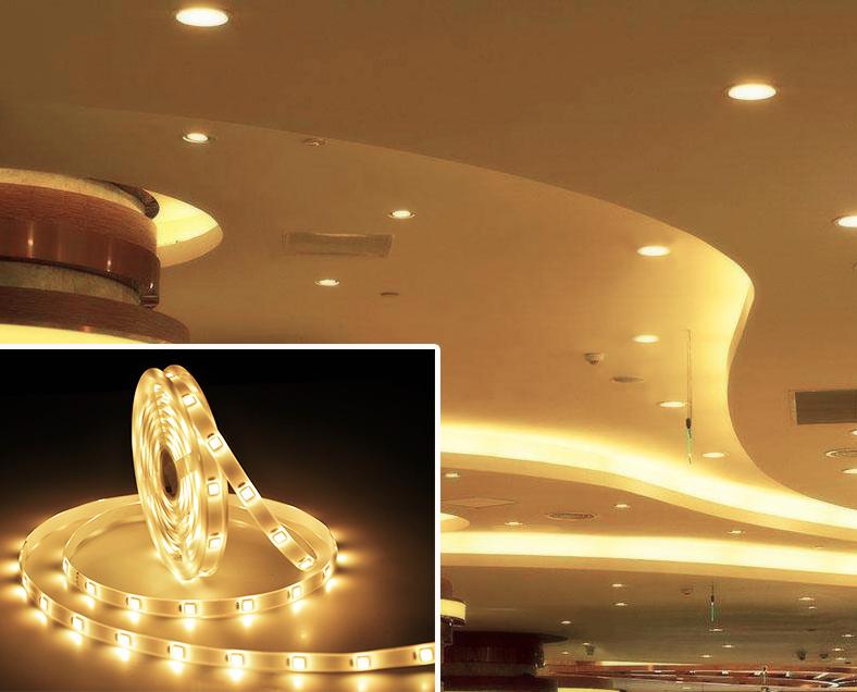 How to create outline lighting with LED Strip light?