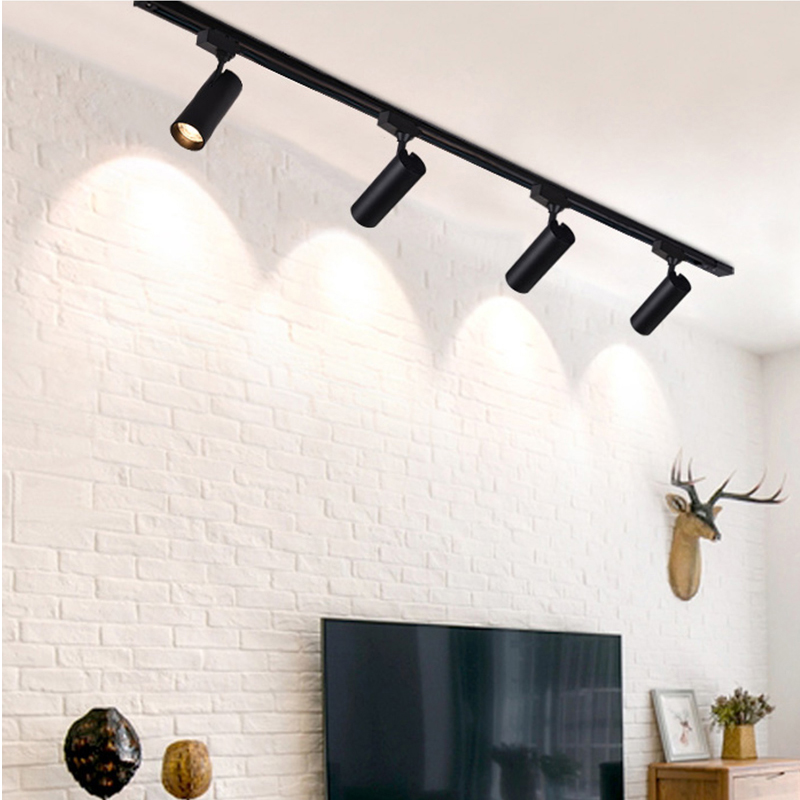 How to lay out LED track light in home lighting?