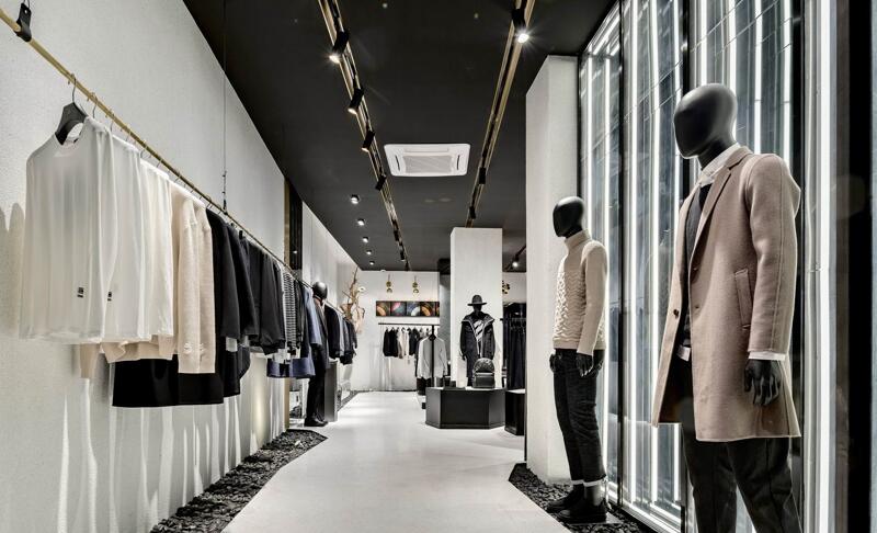 How to use LED track light to create shop lighting?
