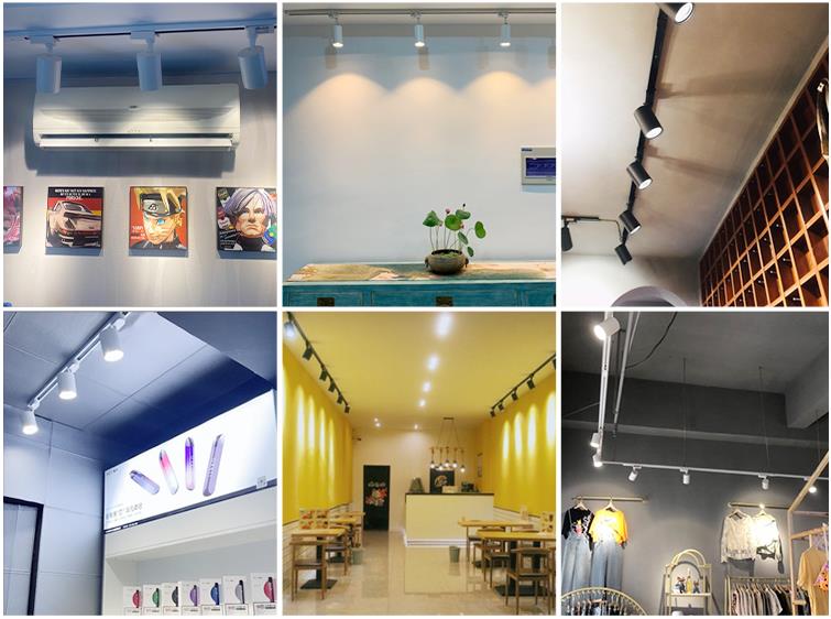 How is led track light used in home lighting?